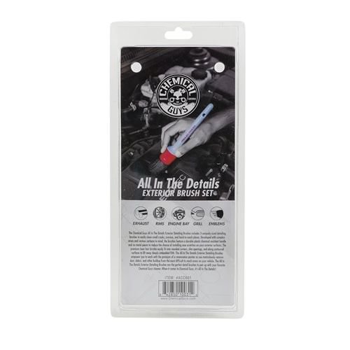 Chemical Guys ACC601 - All in The Details Exterior Detailing Brushes (3 Brushes)