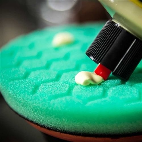 Hex-Logic BUFX113HEX5 - Hex-Logic Quantum Heavy Polishing Pad, Green (5.5 Inch)