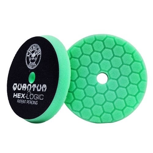 Hex-Logic BUFX113HEX6 - Hex-Logic Quantum Heavy Polishing Pad, Green (6.5 Inch)