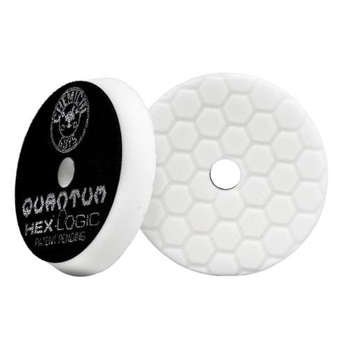 BUFX114HEX5 - Hex-Logic Quantum Light-Medium Polishing Pad, White