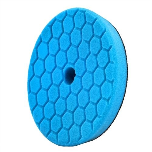 Hex-Logic BUFX115HEX5 - Hex-Logic Quantum Polishing/Finishing Pad, Blue (5.5 Inch)