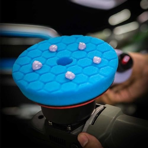 Hex-Logic BUFX115HEX6 - Hex-Logic Quantum Polishing/Finishing Pad, Blue (6.5 Inch)