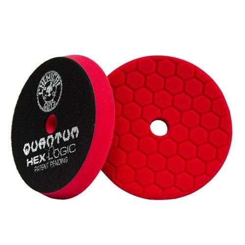 Hex-Logic BUFX117HEX5 - Hex-Logic Quantum Ultra Light Finishing Pad, Red (5.5 Inch)