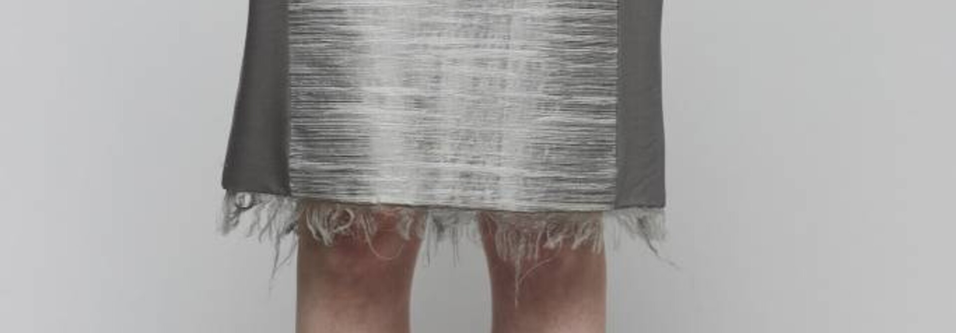 Straight Shantung Skirt