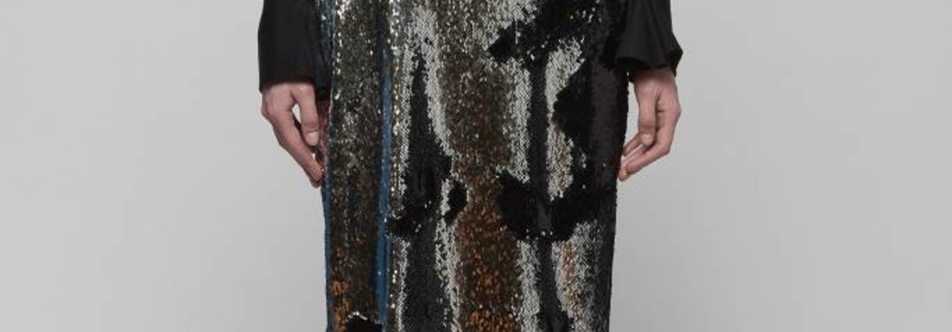 Flip Sequin Maxi Skirt