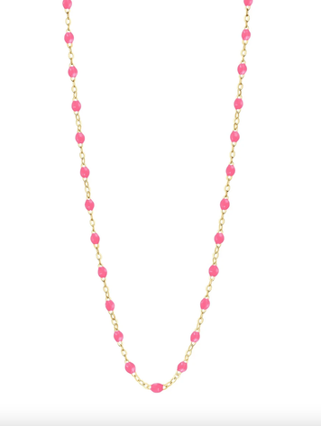 Gigi Clozeau Classic Gigi Necklace - Pink