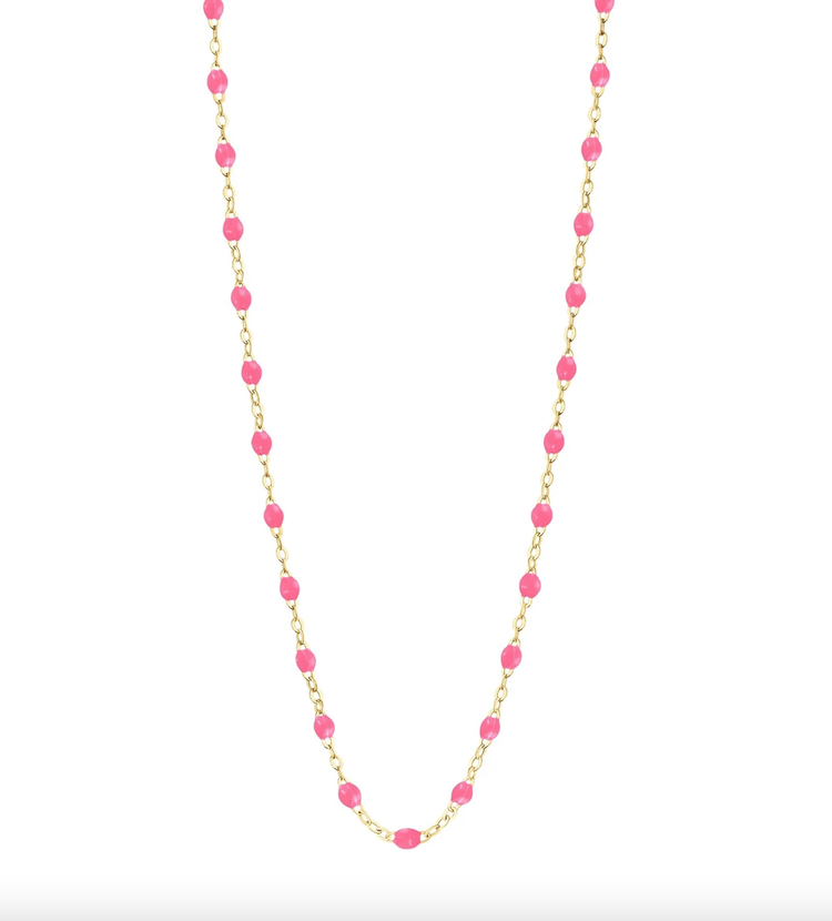 Gigi Clozeau Classic Gigi Necklace - Pink