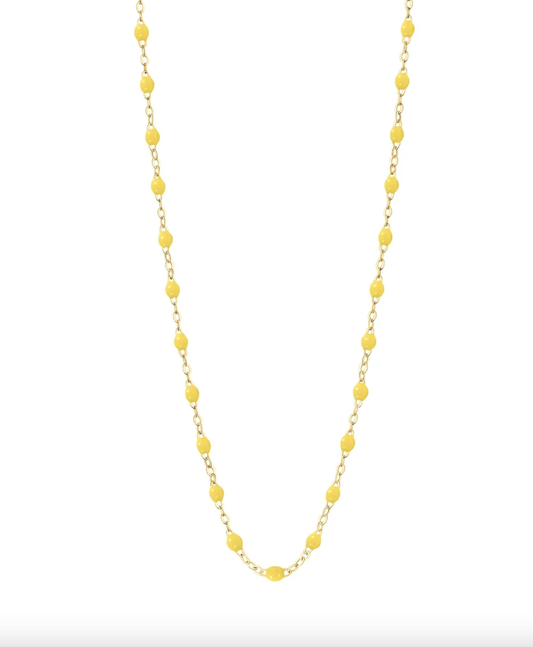 Gigi Clozeau Classic Gigi Necklace-Lemon- 16.5"