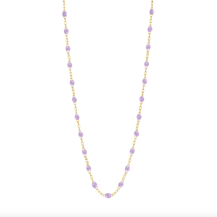 Gigi Clozeau Classic Gigi Necklace- Lilac