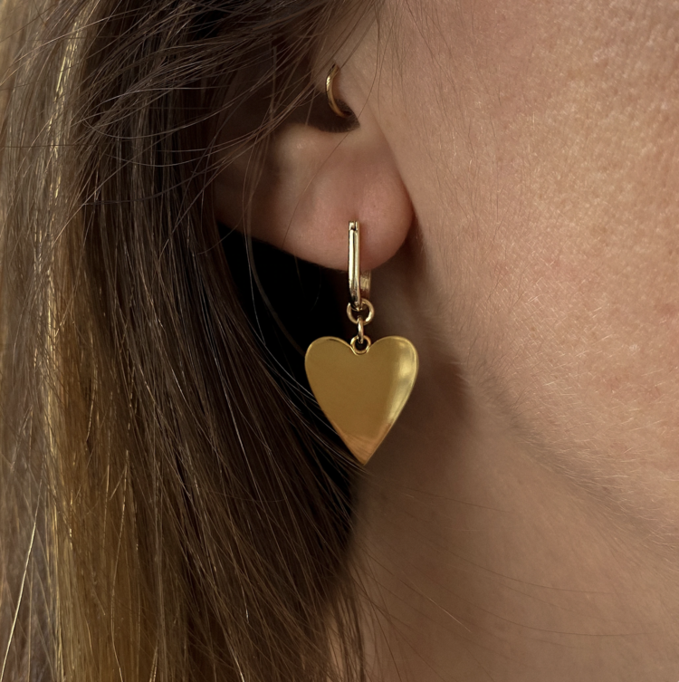 Thatch Amaya Heart Earrings