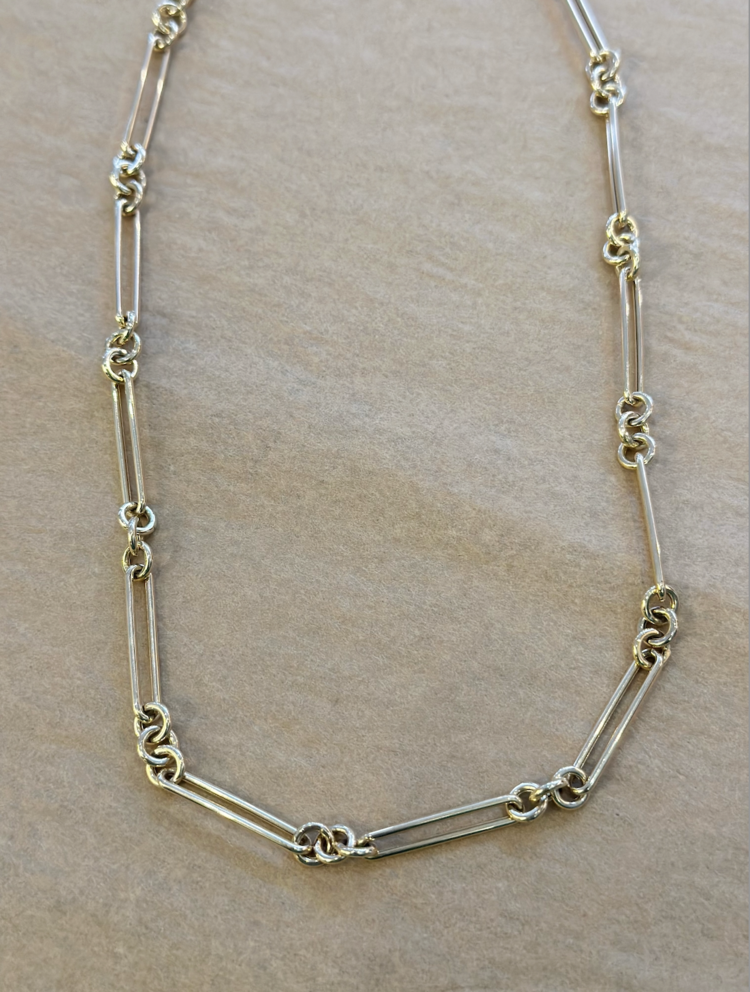 AM 14 Kt 3 Loop Chain Necklace