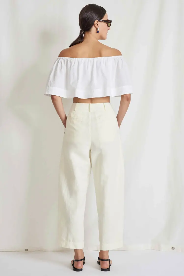 Apiece Apart Bari Crop Trouser