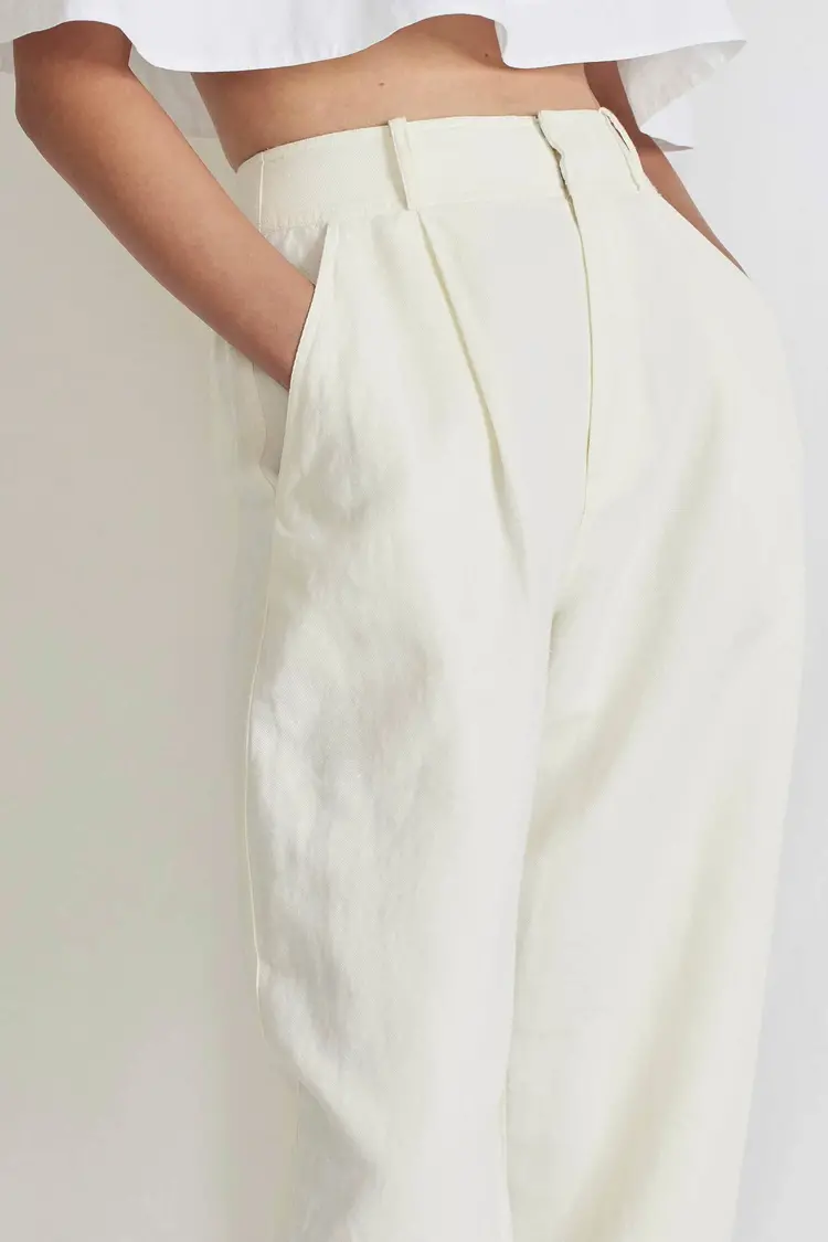 Apiece Apart Bari Crop Trouser