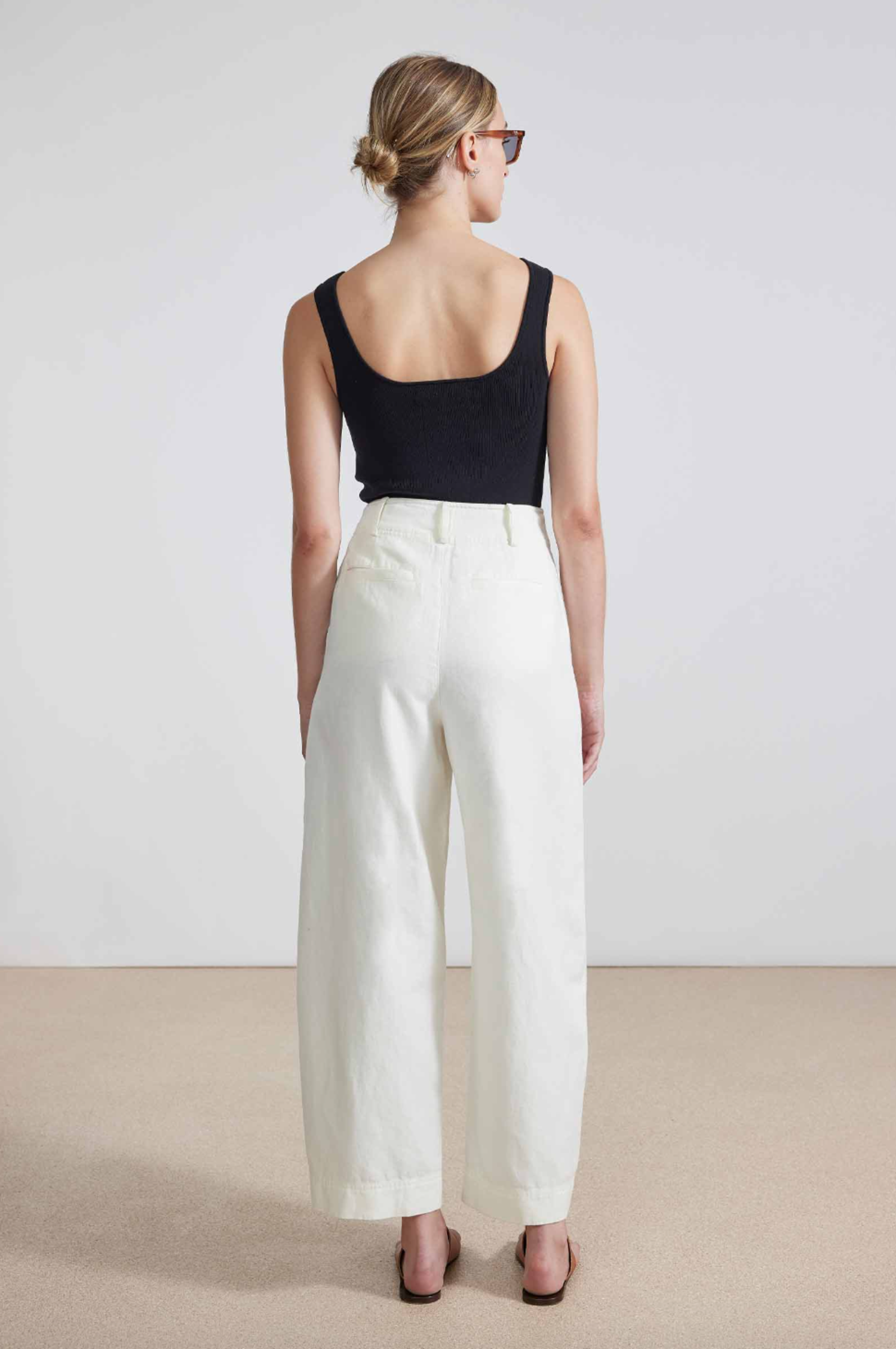 Buy White Trousers & Pants for Women by Marks & Spencer Online | Ajio.com