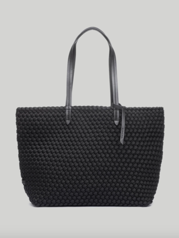 Naghedi Jet Setter Small Tote- Onyx
