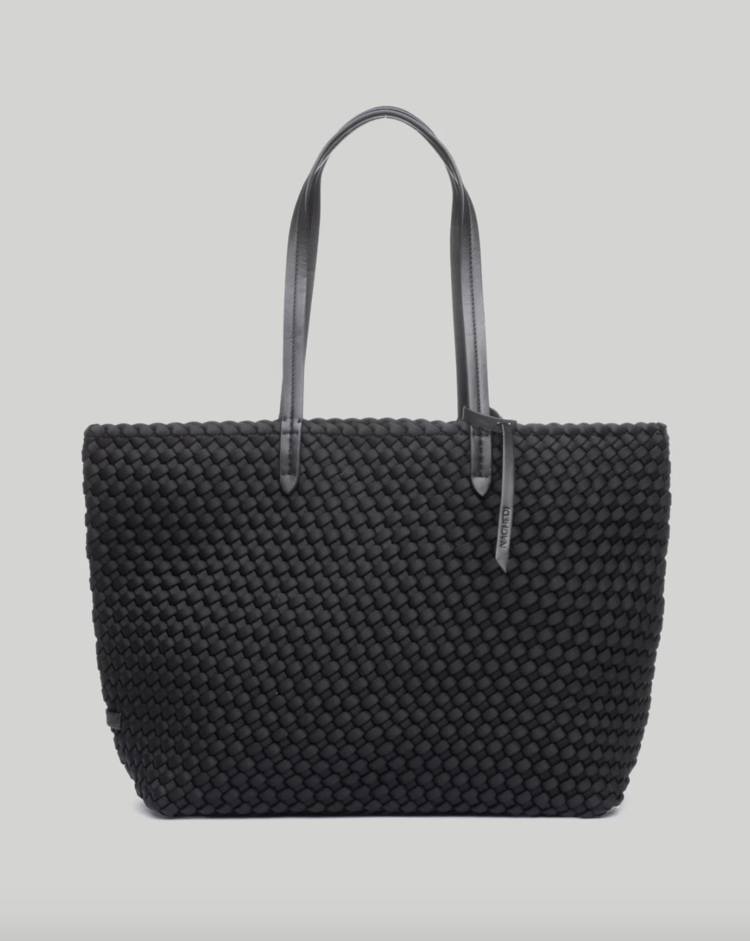 Naghedi Jet Setter Small Tote- Onyx