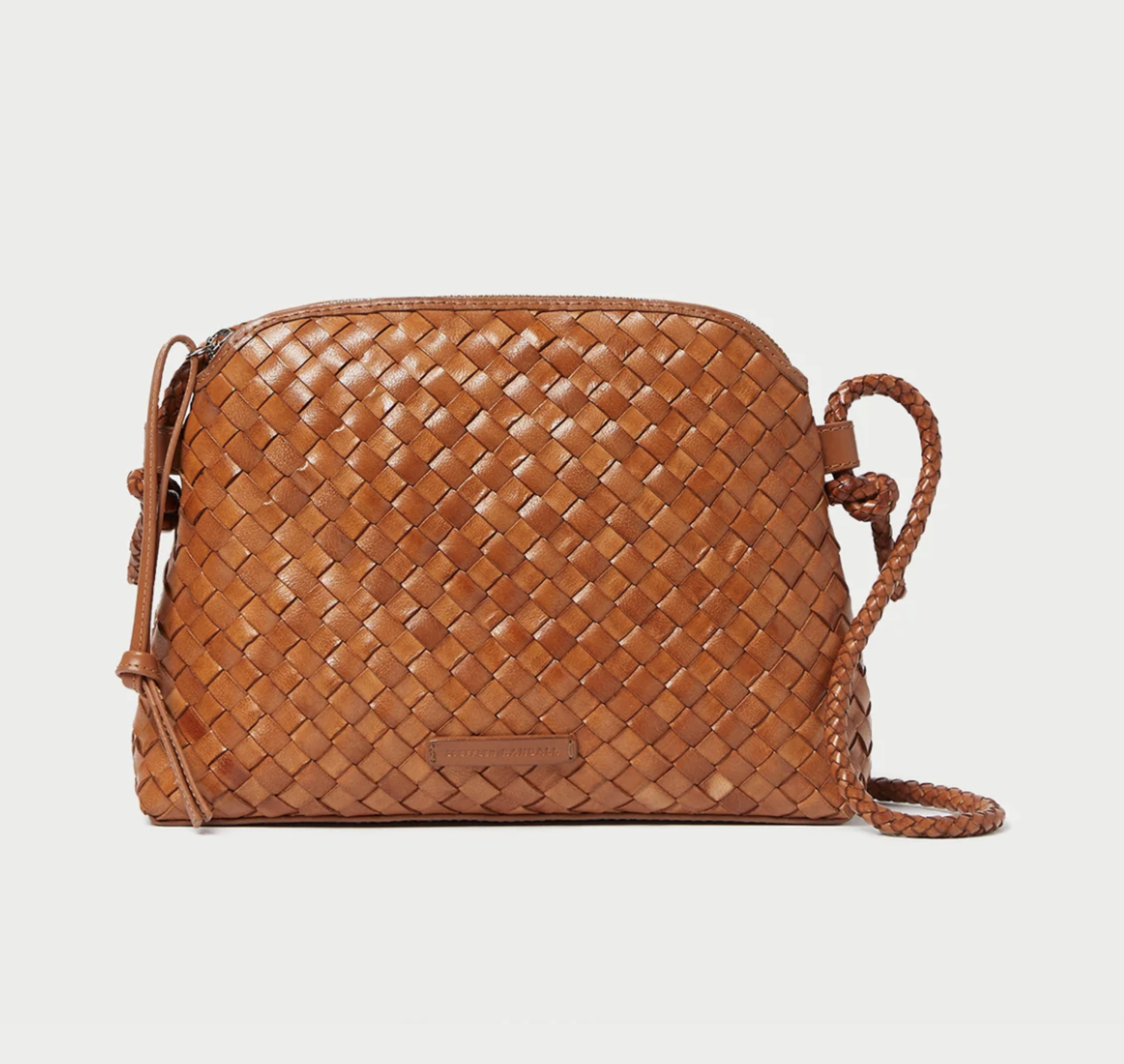 Loeffler Randall Mallory Woven Crossbody Timber