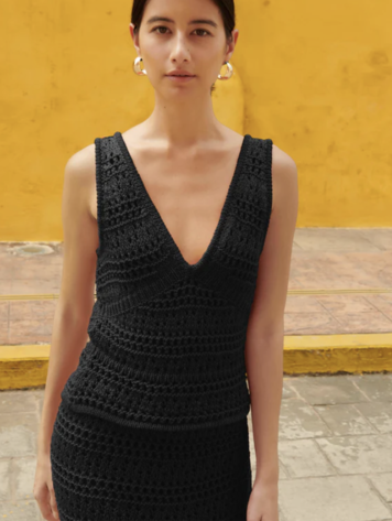 Nation Adriana Crochet Tank