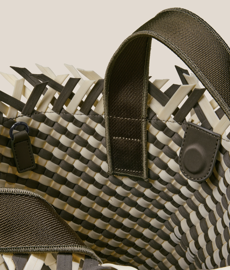 Naghedi Havana Small Tote- Carrara