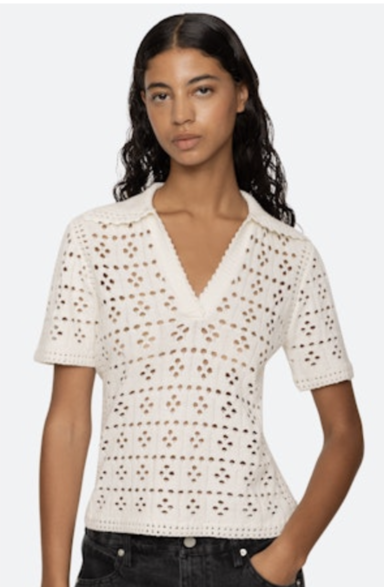 Sea NY Emile Pointelle Knit