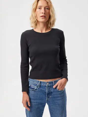 Amo Slim Rib Tee
