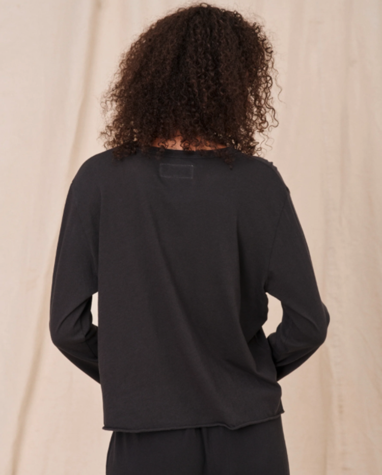 The Great The Long Sleeve Crop Tee