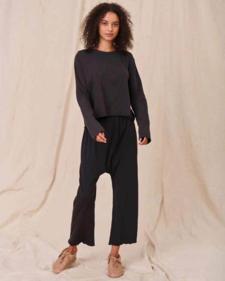 The Great The Long Sleeve Crop Tee