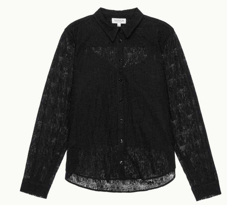 Nation Burke Lace Button Down