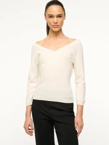 Staud Cashmere Mick Sweater