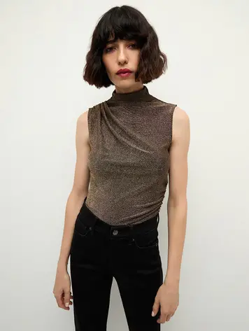Veronica Beard Mylie Sleeveless Top