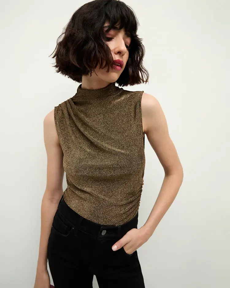 Veronica Beard Mylie Sleeveless Top