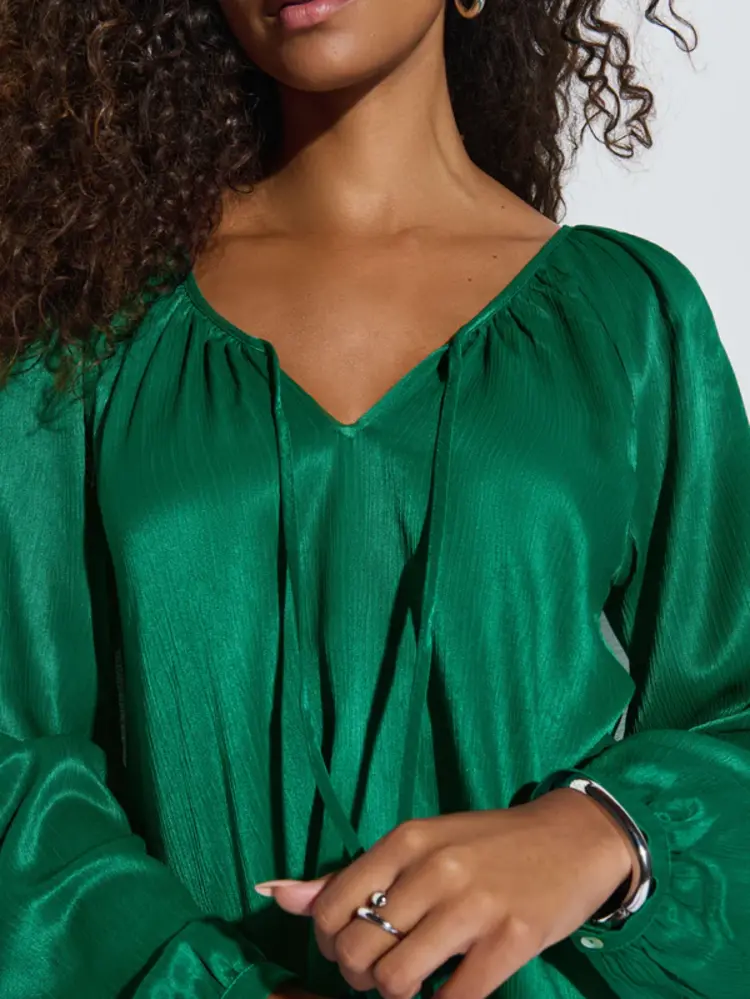 Nation Ellie Tie Front Top