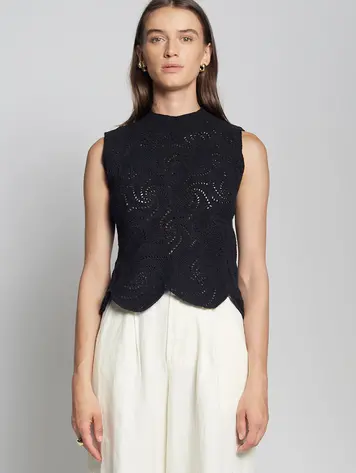 Eleven Six Evie Crochet Tank