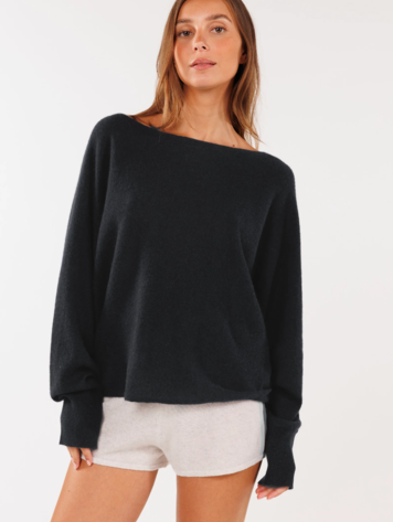 Crush Cashmere Yangon Boat Neck