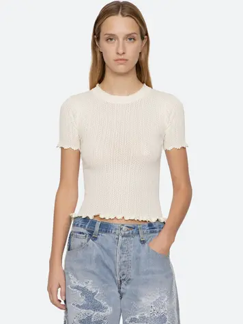 Sea NY Abbie Knit Tee