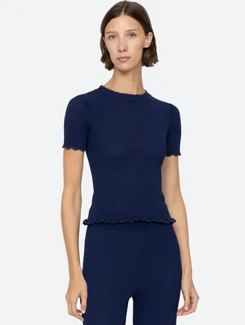 Sea NY Abbie Knit Tee