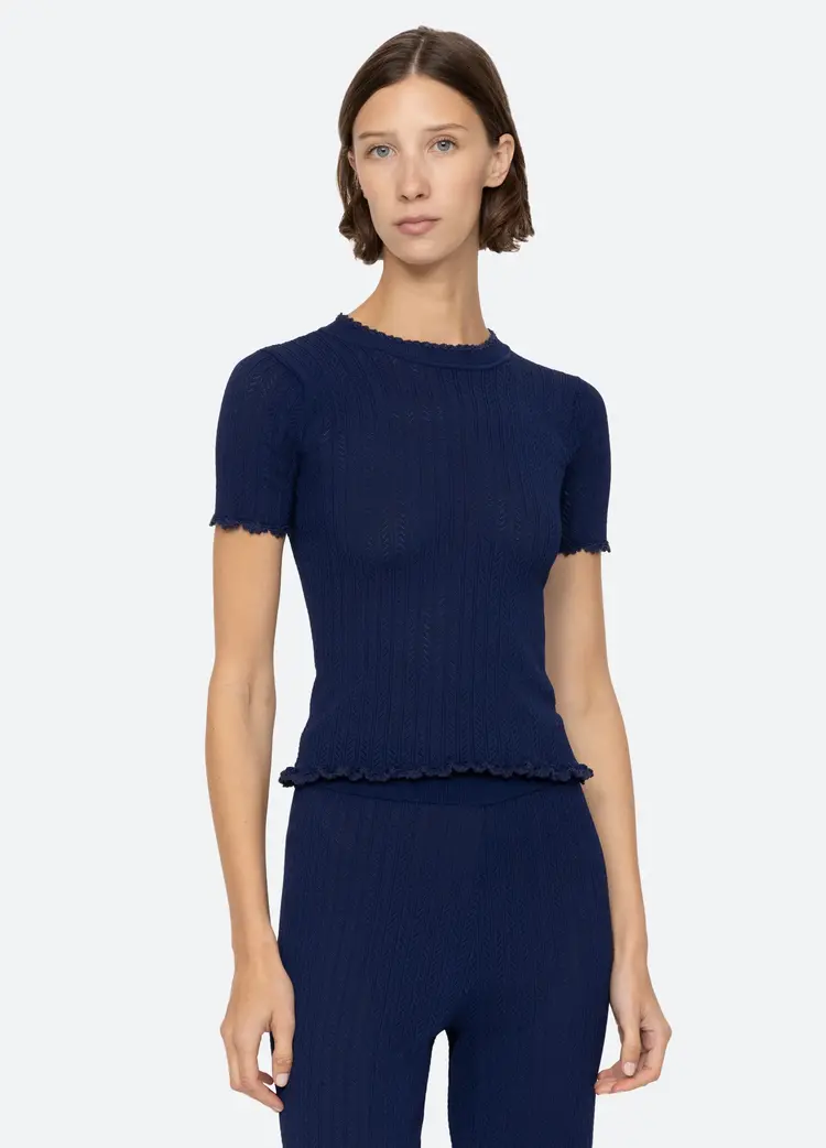 Sea NY Abbie Knit Tee