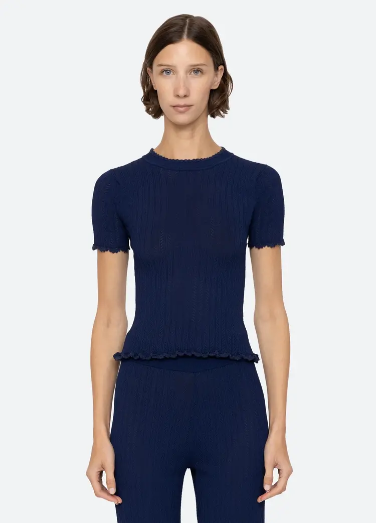 Sea NY Abbie Knit Tee