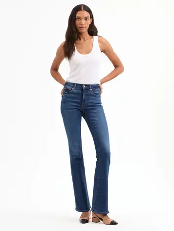 Veronica Beard Beverly High Rise Skinny Flare