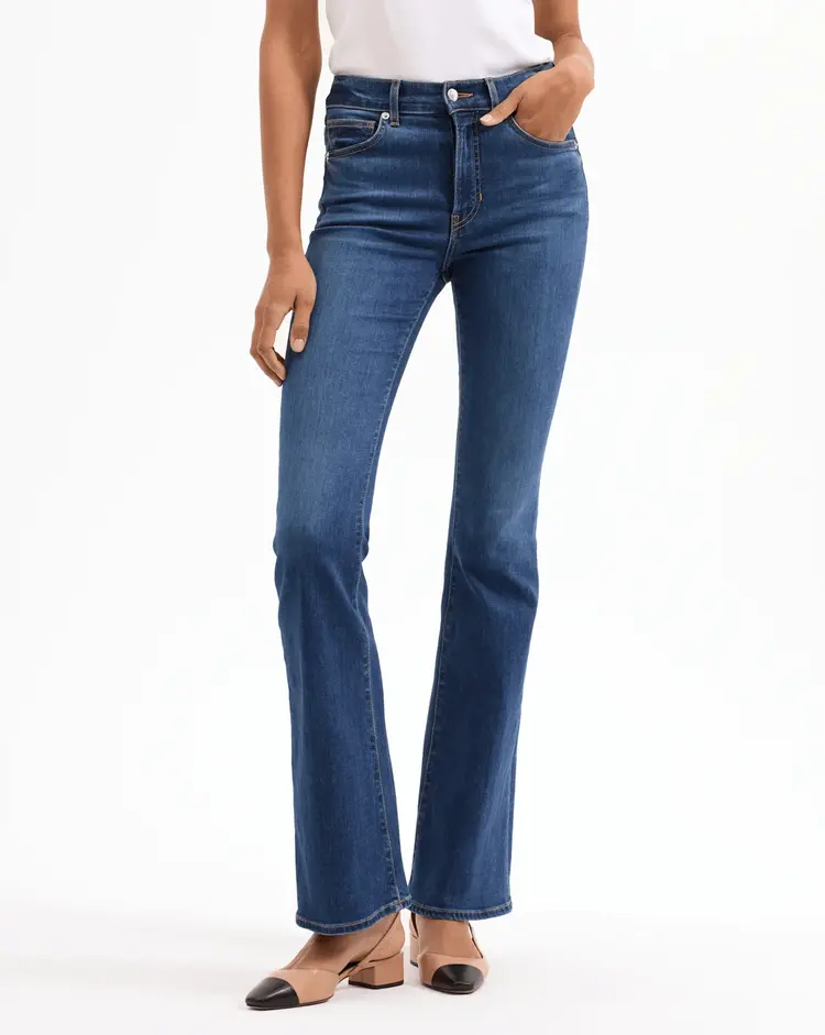 Veronica Beard Beverly High Rise Skinny Flare