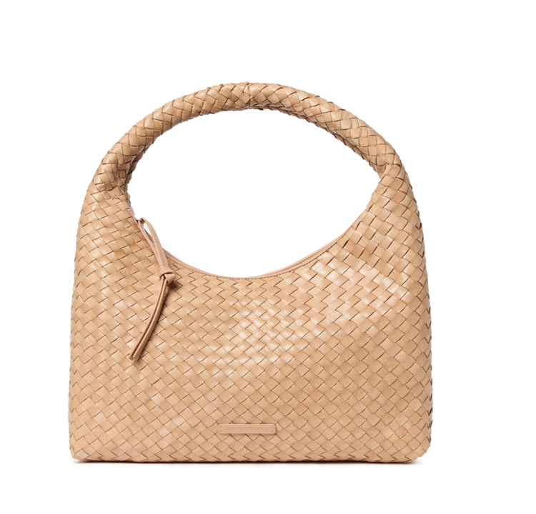 Loeffler Randall Willow Woven Hobo-Desert Sand
