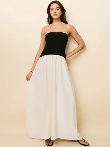 Solid & Striped The Strapless Soglio Dress