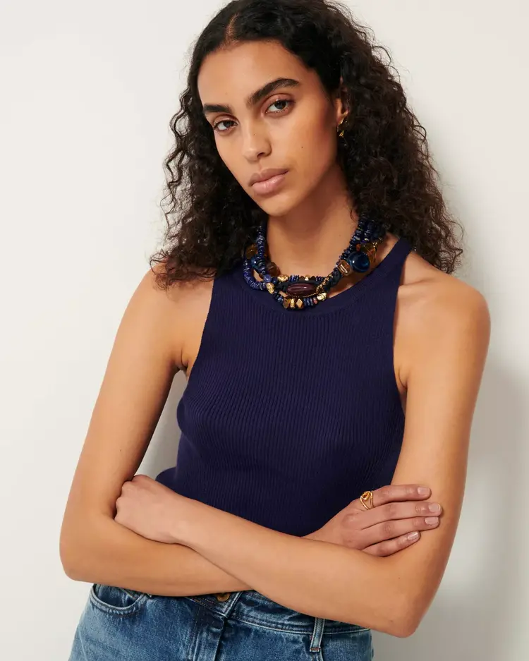 Sessùn Loro Ribbed Tank Top