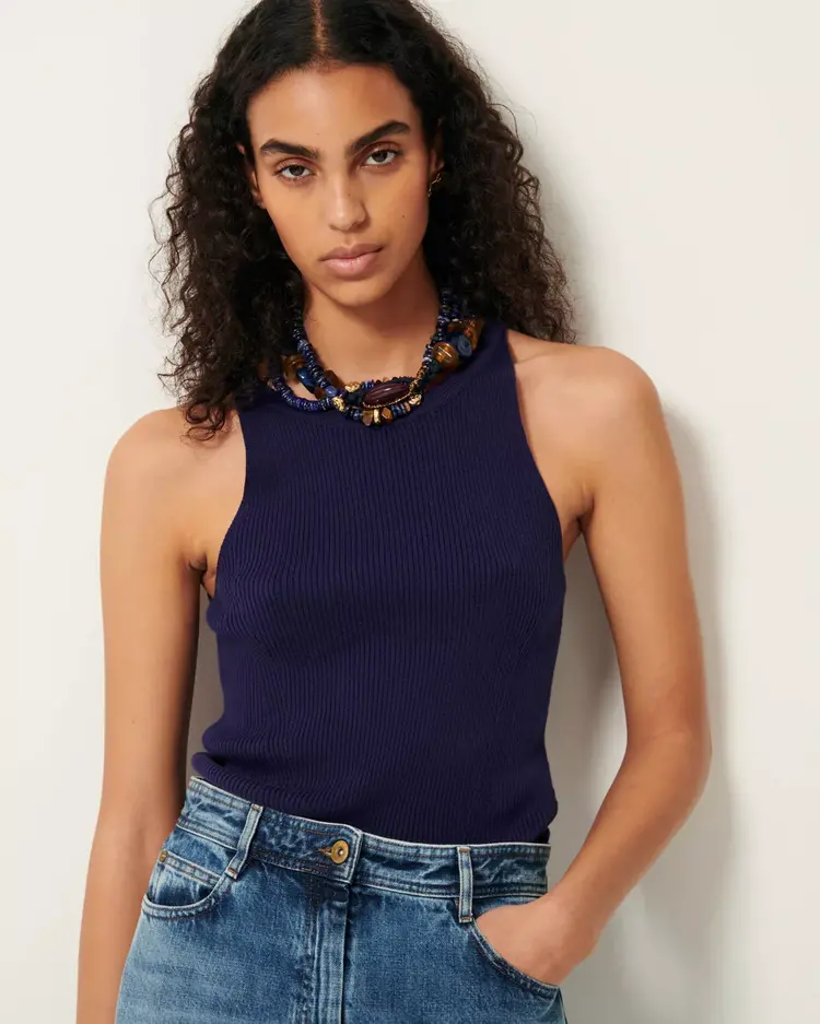 Sessùn Loro Ribbed Tank Top