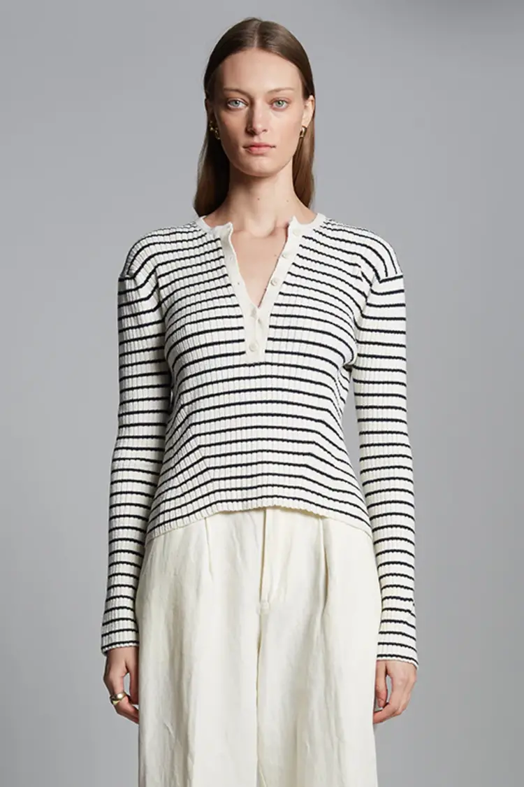 Eleven Six Lilla Henley Sweater