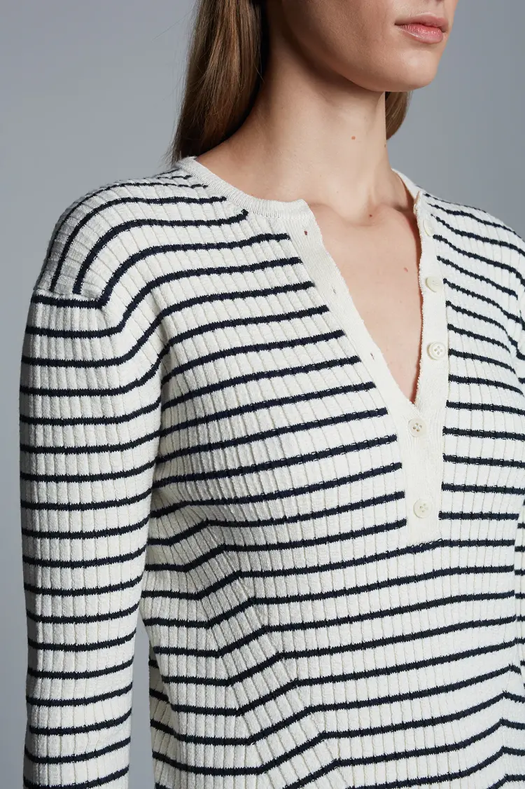 Eleven Six Lilla Henley Sweater