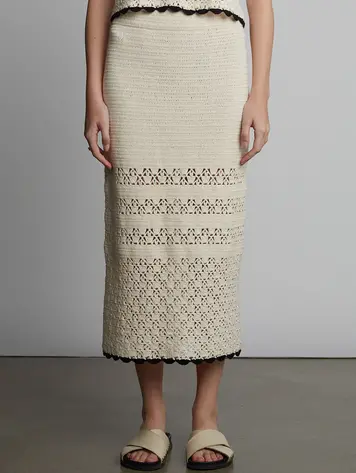 Eleven Six Lucia Crochet Skirt