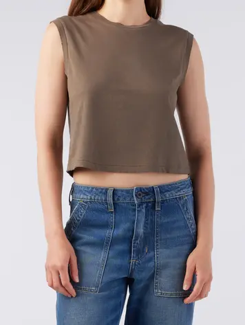 Amo Sleeveless Babe Tee