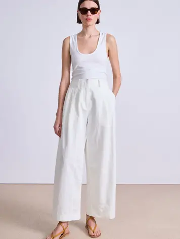 Apiece Apart Cropped Cybil Trouser