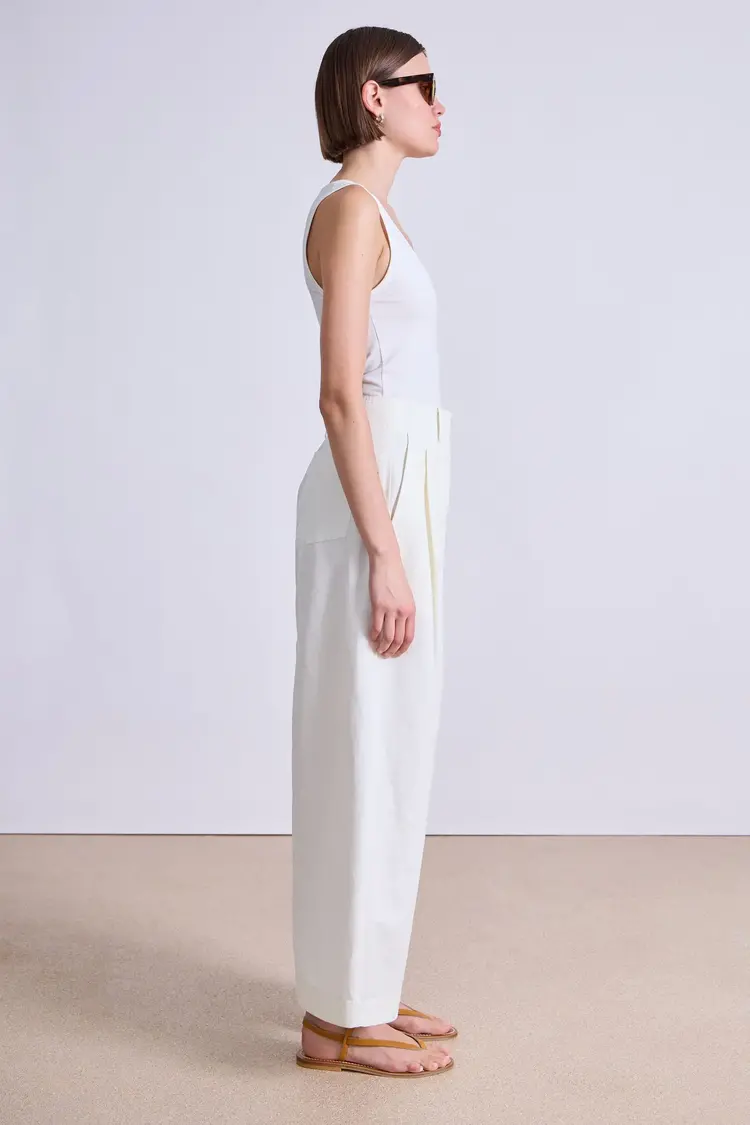 Apiece Apart Cropped Cybil Trouser